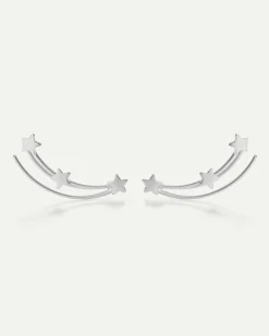 PENDIENTES CASIOPEA HALO SILVER