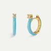 PENDIENTES CERES BLUE GOLD