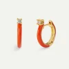 PENDIENTES CERES ORANGE GOLD