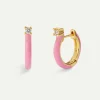 PENDIENTES CERES PINK GOLD