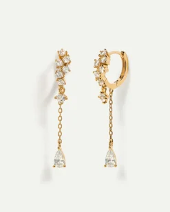 PENDIENTES CHAMPAGNE GOLD