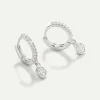 PENDIENTES COINS SILVER
