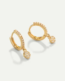 PENDIENTES COINS GOLD