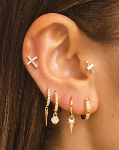 PENDIENTES COINS GOLD