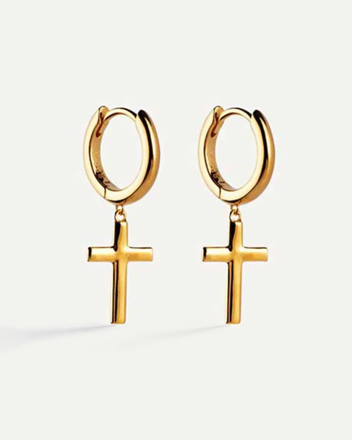 PENDIENTES CROIX GOLD