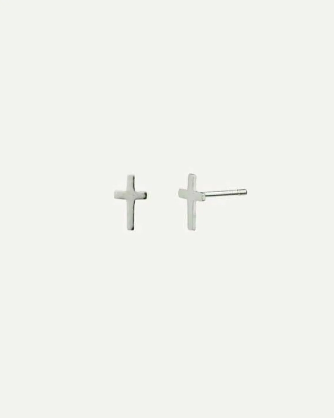 PENDIENTES CROIX MINI SILVER