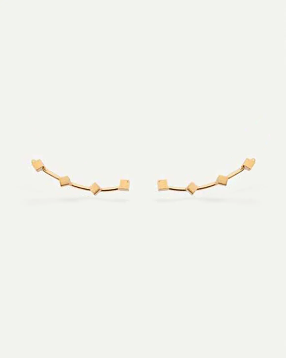 PENDIENTES CUBIC GOLD