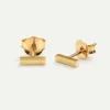 PENDIENTES CUBIC M GOLD