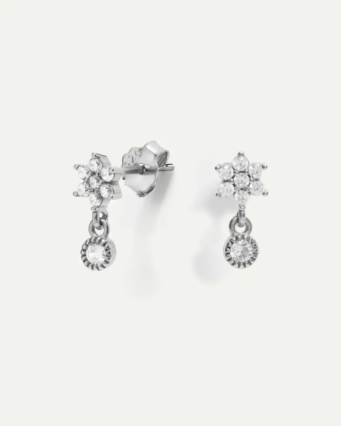 PENDIENTES DILARA SILVER