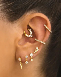 PENDIENTES DILARA SILVER