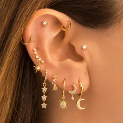 PENDIENTES EDDIE GOLD