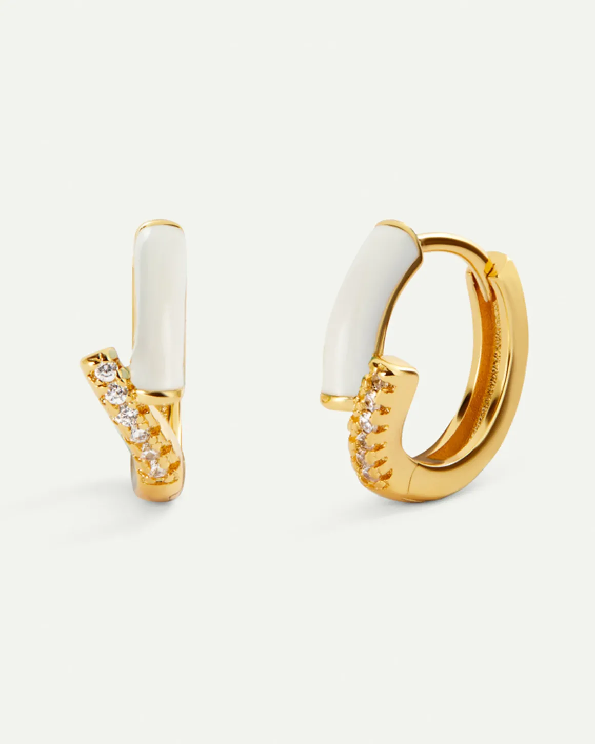 PENDIENTES ELDA WHITE GOLD