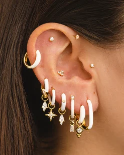 PENDIENTES ELDA WHITE GOLD
