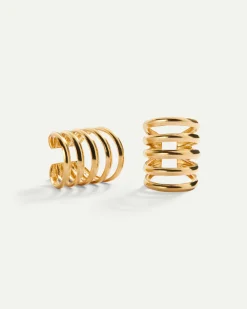PENDIENTES ELEKTRA GOLD