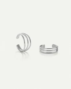 PENDIENTES ELEKTRA MINI SILVER
