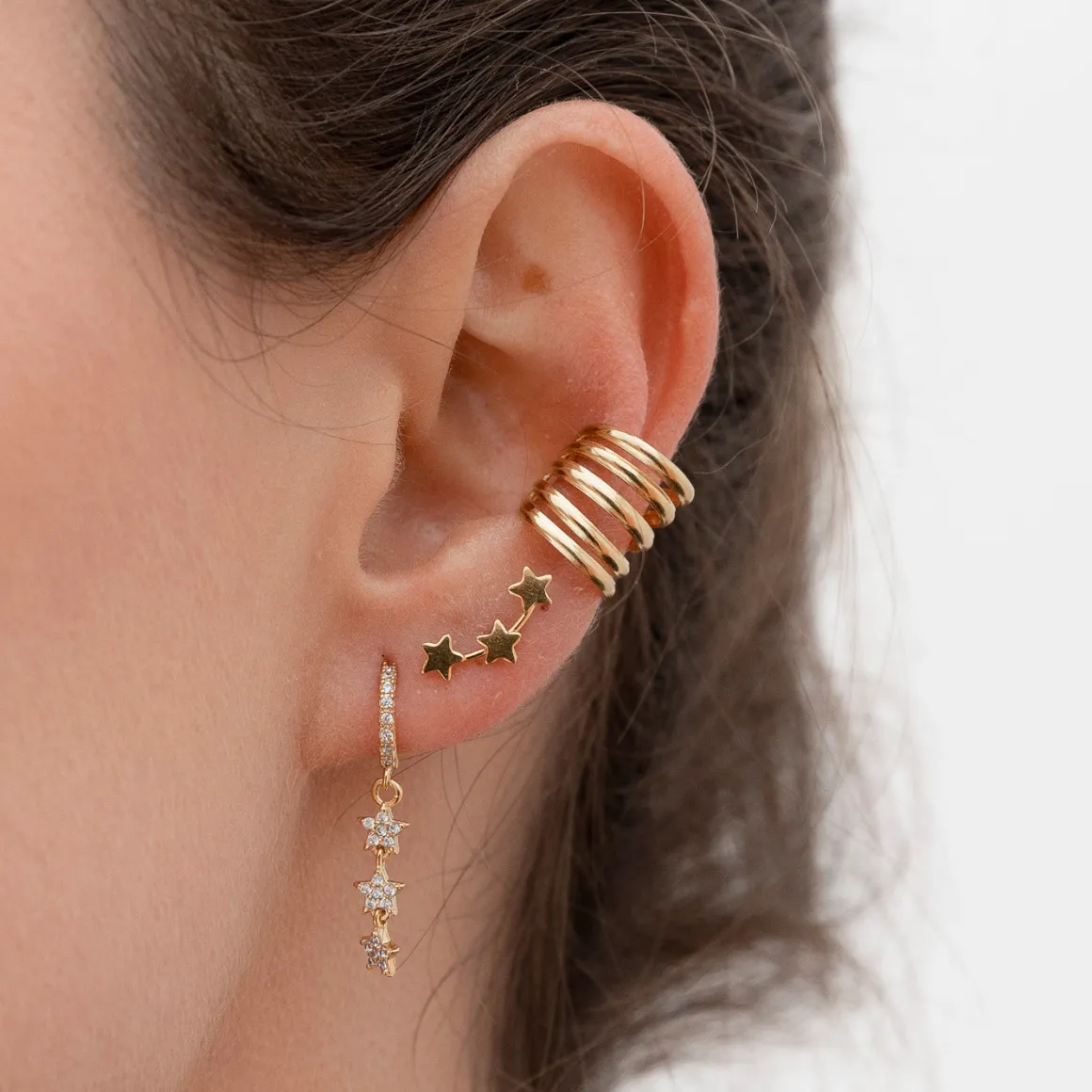PENDIENTES ELEKTRA SILVER