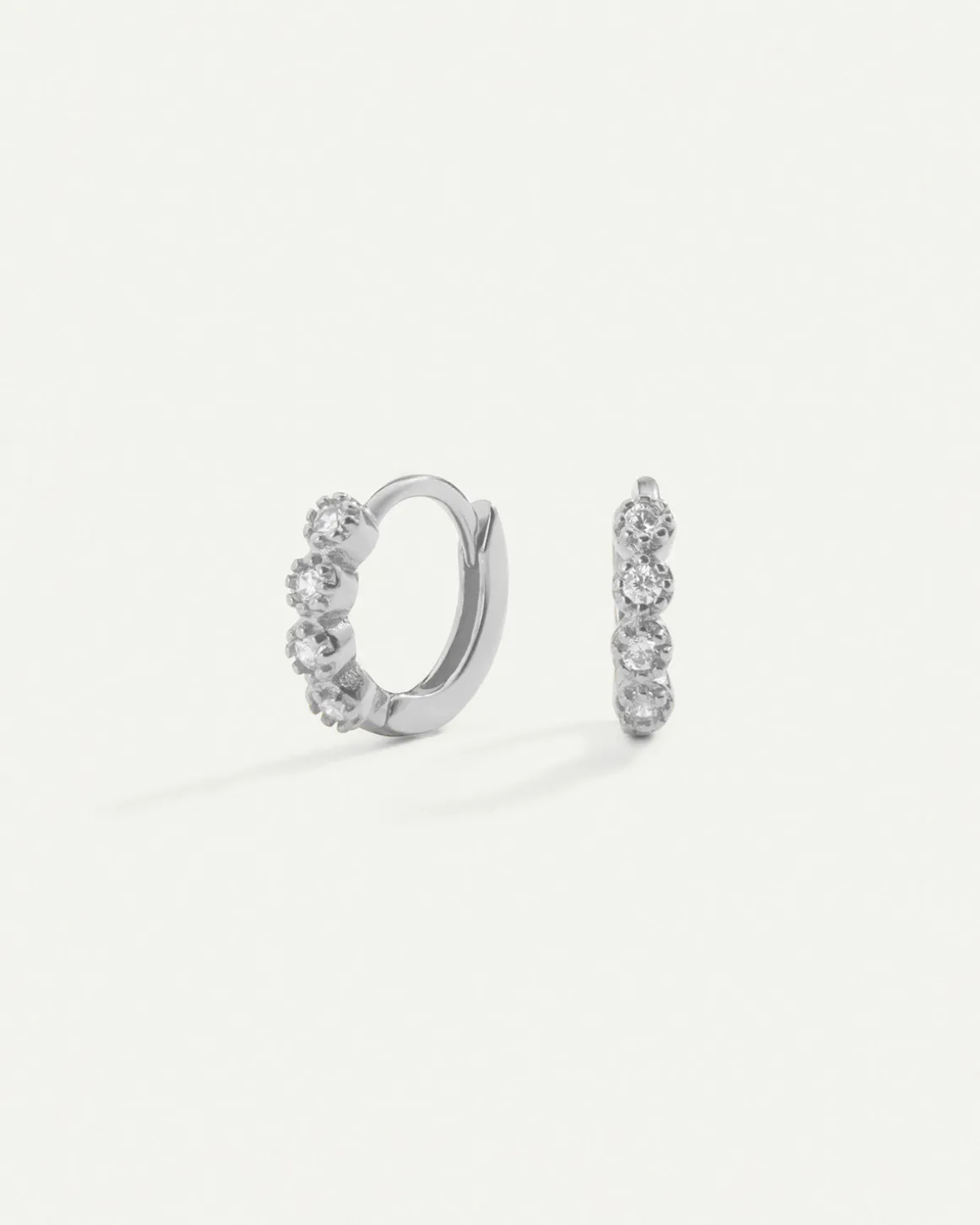 PENDIENTES ELI MINI SILVER