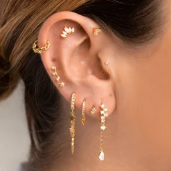 PENDIENTES ELVIRA GOLD