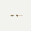 PENDIENTES EYE MINI GOLD