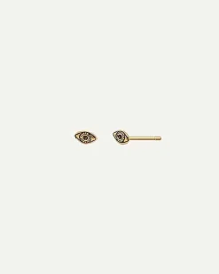 PENDIENTES EYE MINI GOLD