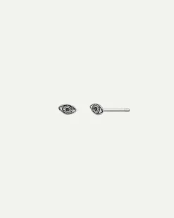 PENDIENTES EYE MINI SILVER
