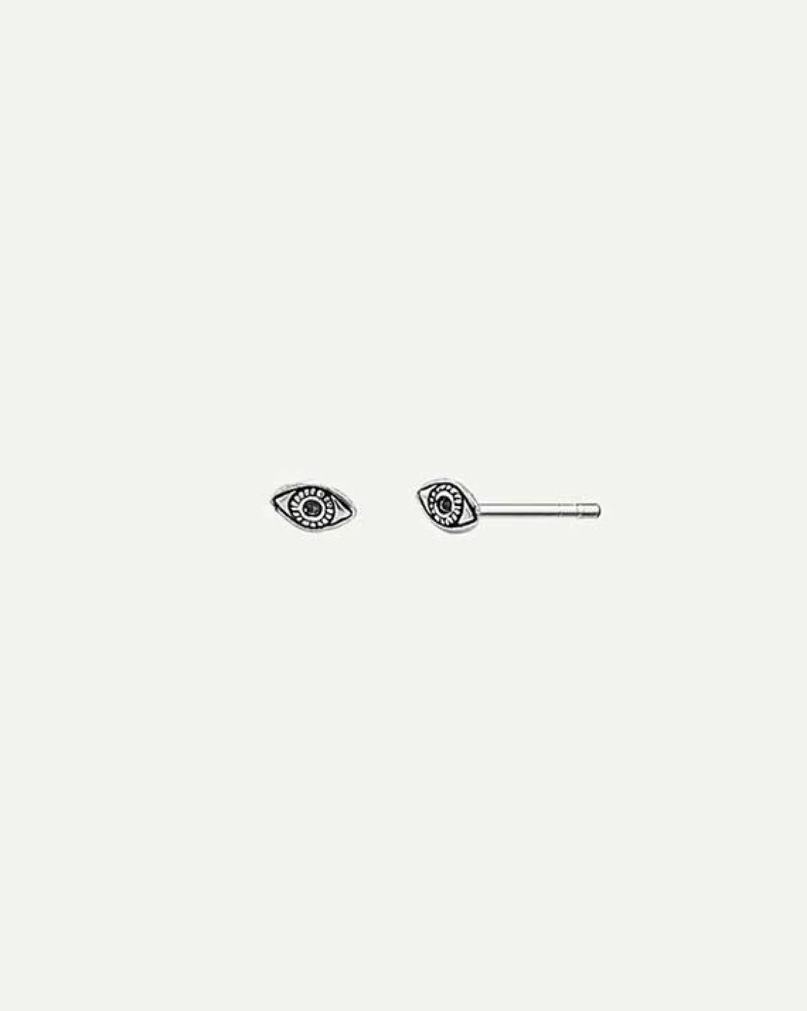 PENDIENTES EYE MINI SILVER