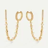 PENDIENTES FAY GOLD