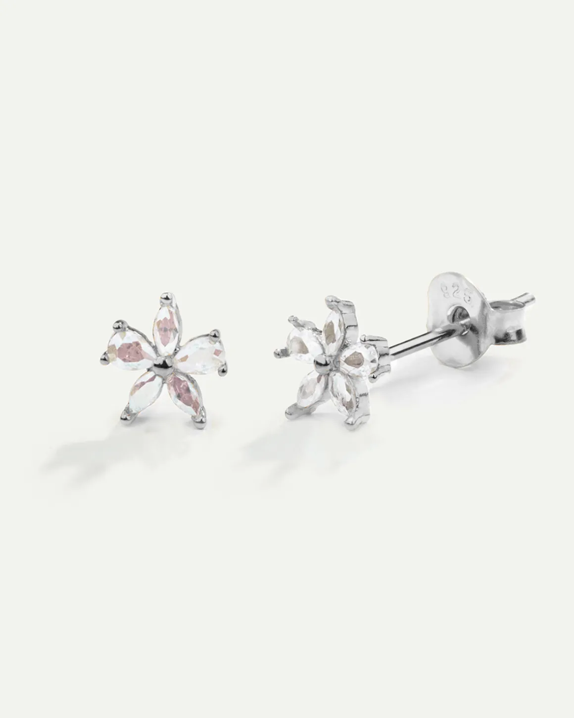 PENDIENTES FLOWER SILVER