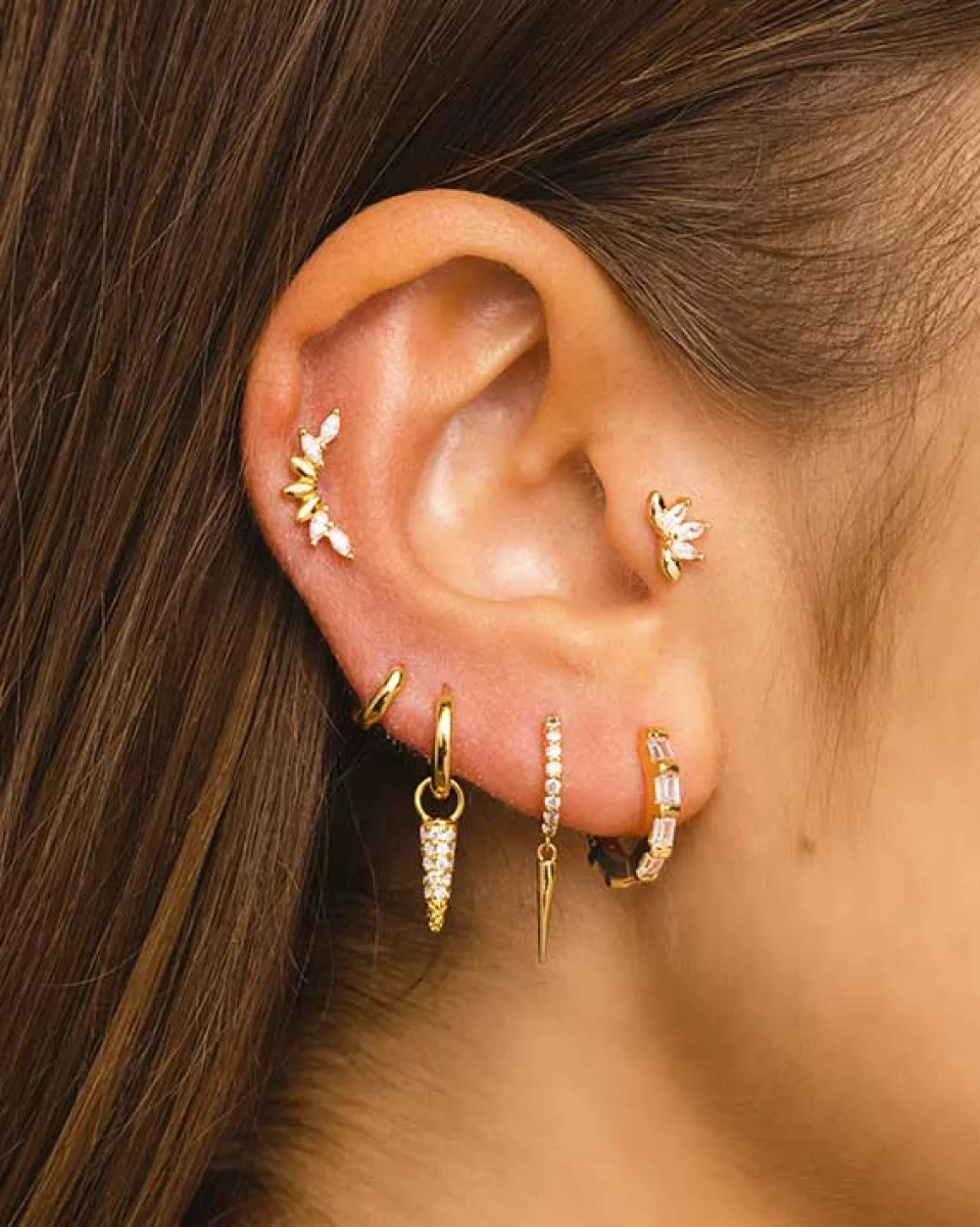 PENDIENTES FOX MAXI SILVER