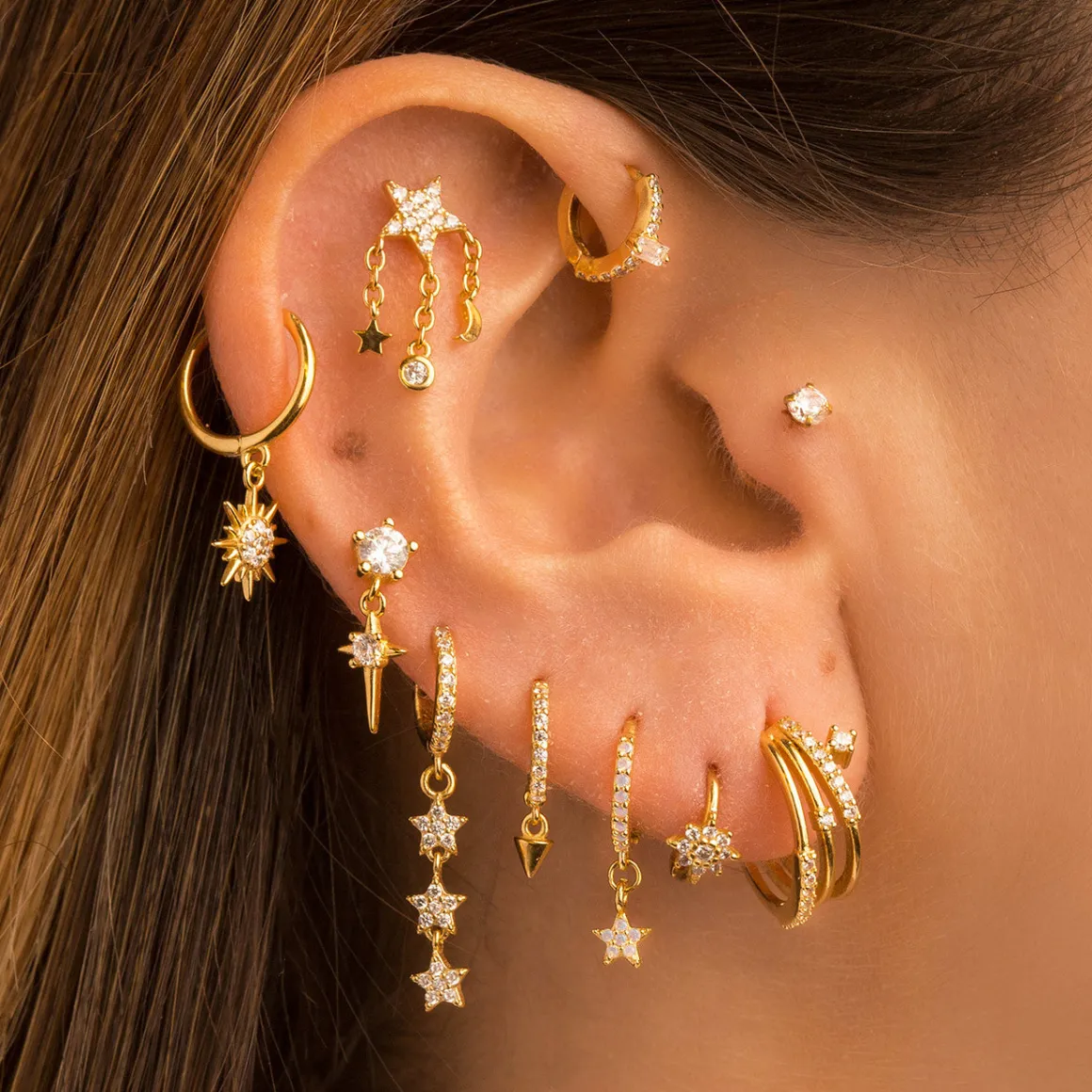 PENDIENTES HADA SILVER