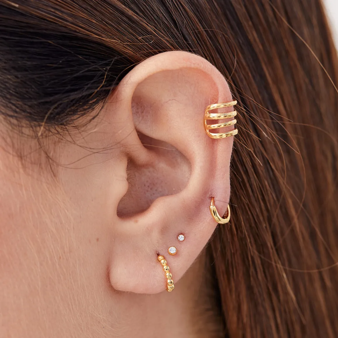 PENDIENTES HARI MAXI SILVER