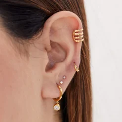 PENDIENTES HARI MAXI SILVER