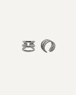 PENDIENTES HARI STRING SILVER