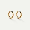 PENDIENTES HOOPS MINI GOLD