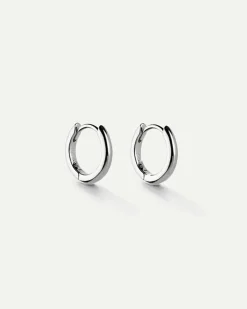 PENDIENTES HOOPS MINI SILVER