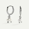 PENDIENTES HOOPS NANA SILVER