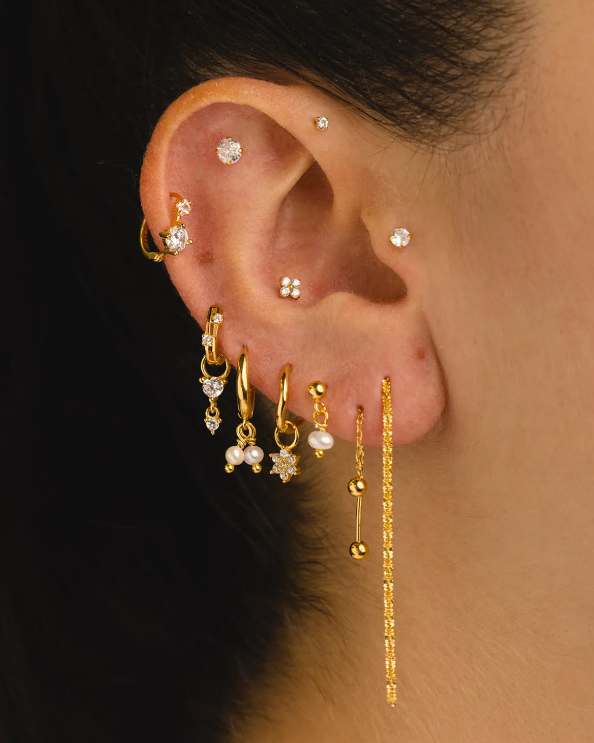 PENDIENTES HOOPS NANA SILVER