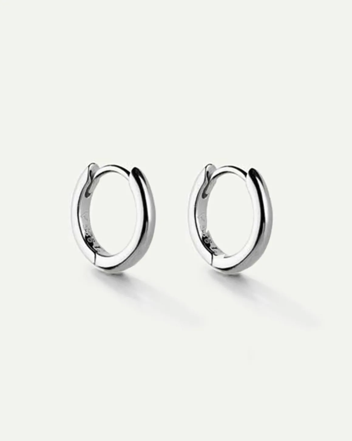 PENDIENTES HOOPS SILVER