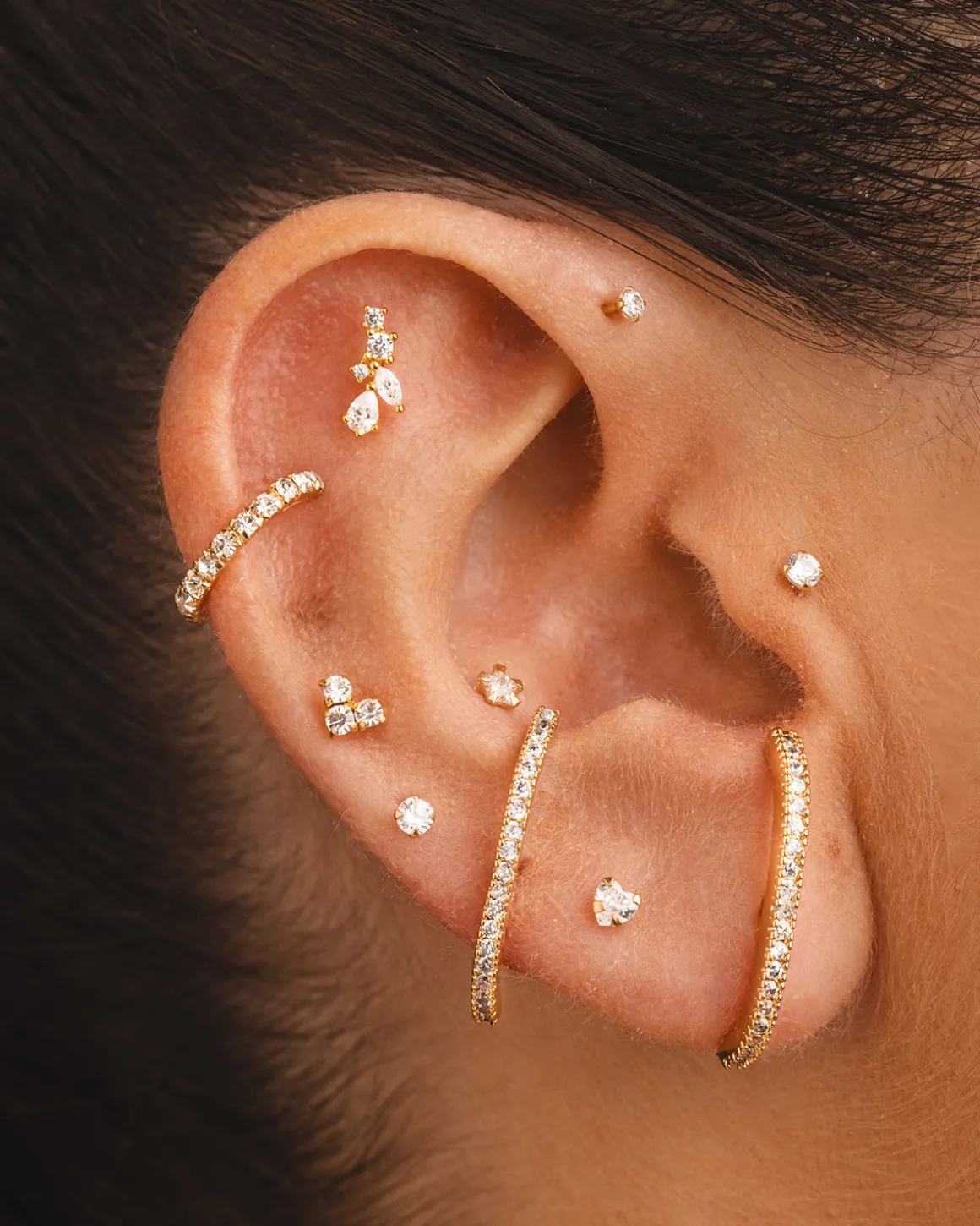 PENDIENTES IDA S GOLD