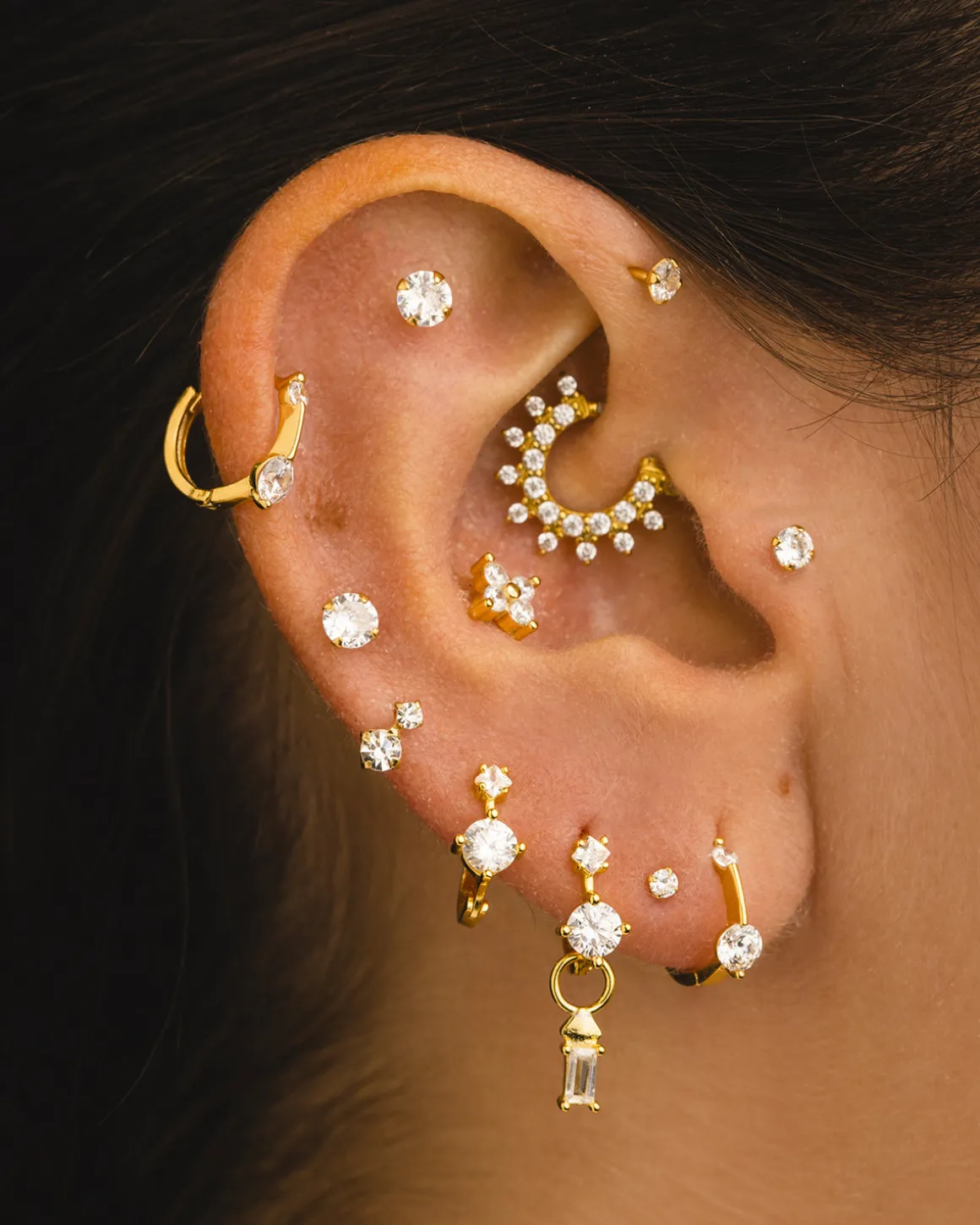 PENDIENTES IDA XL SILVER