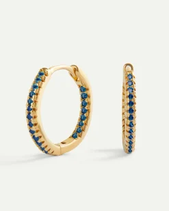 PENDIENTES IRINA BLUE GOLD