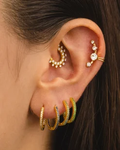 PENDIENTES IRINA BLUE GOLD