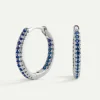 PENDIENTES IRINA BLUE SILVER
