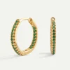 PENDIENTES IRINA GREEN GOLD