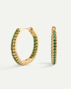 PENDIENTES IRINA GREEN GOLD