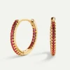 PENDIENTES IRINA PINK GOLD