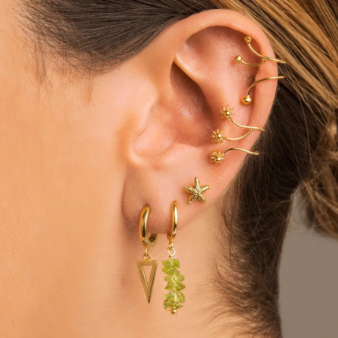 PENDIENTES IVY BALLS SILVER
