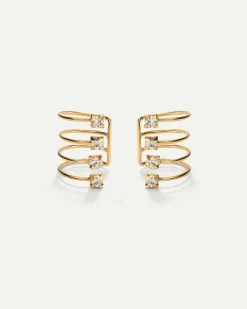 PENDIENTES IXIA GOLD