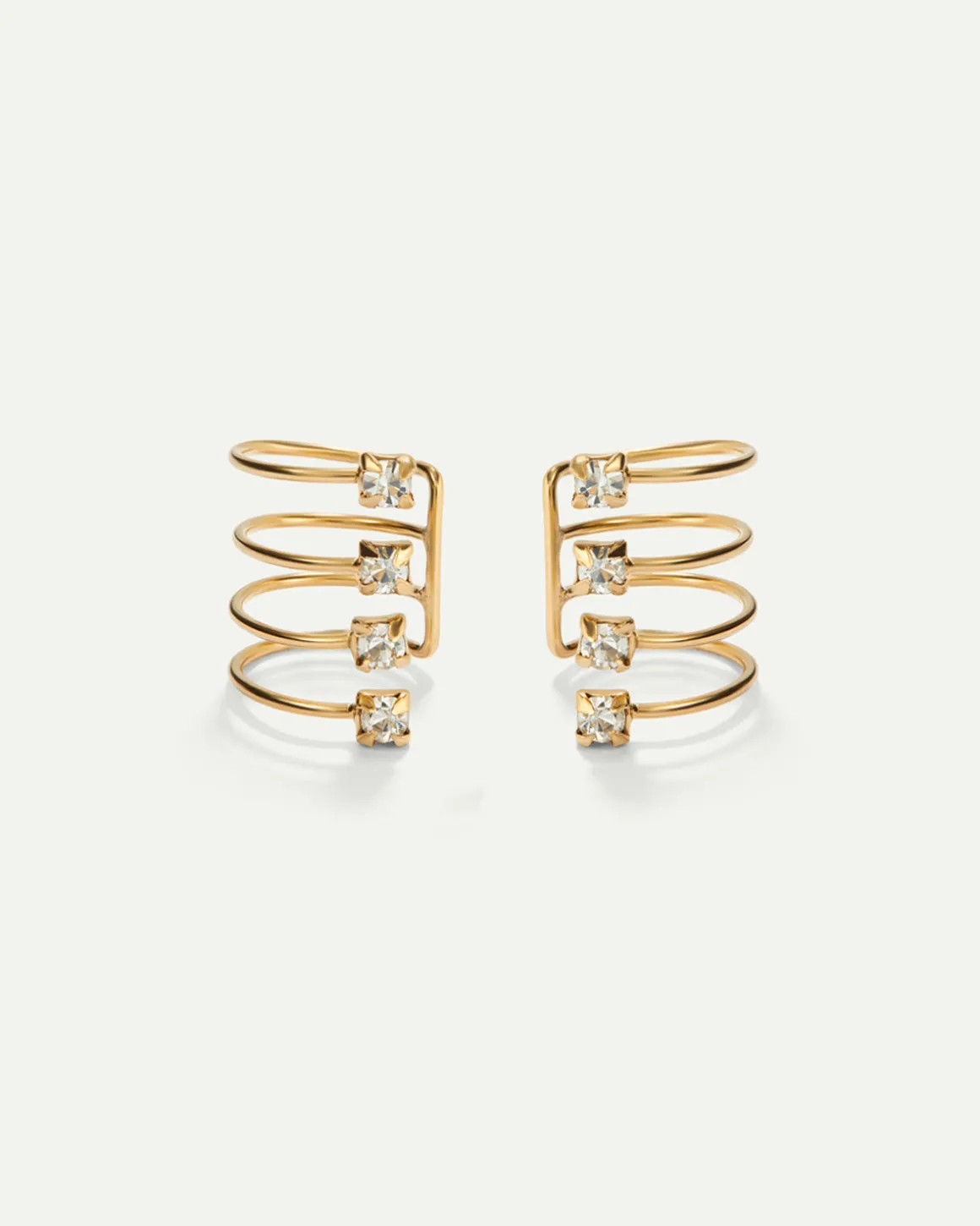 PENDIENTES IXIA GOLD