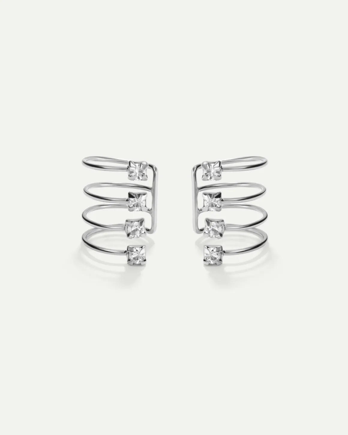 PENDIENTES IXIA SILVER